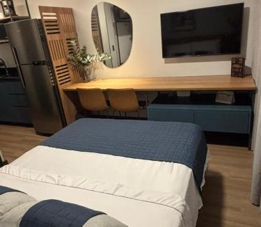 Agua Verde Apartment | Studio VIBE Curitiba - Sofisticação e Conforto - Próximo a Liga Arena