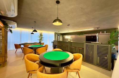 Picarras Apartment | Apartamento em Condomínio Frente-Mar com Piscinas, Jacuzzi Aquecida, Sauna, Academia, Brinquedoteca, Churrasqueira na Sacada, Cozinha Completa
