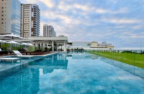 Picarras Apartment | Apartamento em Condomínio Frente-Mar com Piscinas, Jacuzzi Aquecida, Sauna, Academia, Brinquedoteca, Churrasqueira na Sacada, Cozinha Completa
