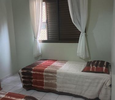 Mongagua Apartment | Apartamento T61-moderno com vista para o mar em Mongaguá