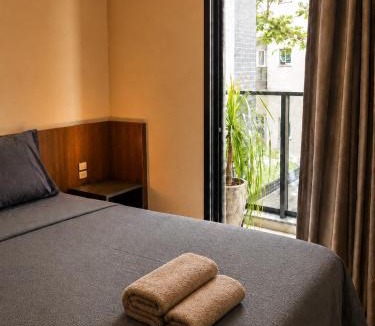 Centro Apartment | Studio 703 Premium no Centro de Chapecó com Sacada, Piscina, Academia e Vaga Garagem - Prédio Alto Padrão