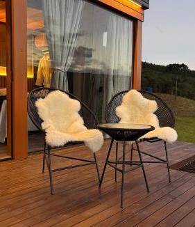 Alfredo Wagner Ski Chalet | Recanto do Vale Cabanas em Alfredo Wagner com Hidro com vista incrível