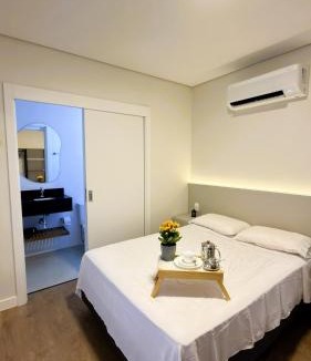 Nacoes Apartment | Apto Novo - Para até 4 Pessoas - Ideal para Casais