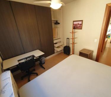 Cristal Apartment | 1 Quarto Individual - AP Compartilhado próximo ao Barra Shopping Sul