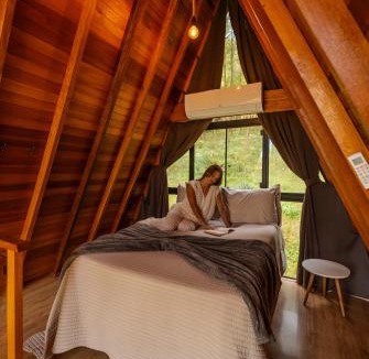 Gramado Ski Chalet | Cabana com banheira
