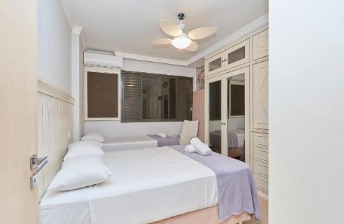 Centro Apartment | Barra Norte, 3 quartos até 8 pessoas, vaga privativa, prédio frente mar