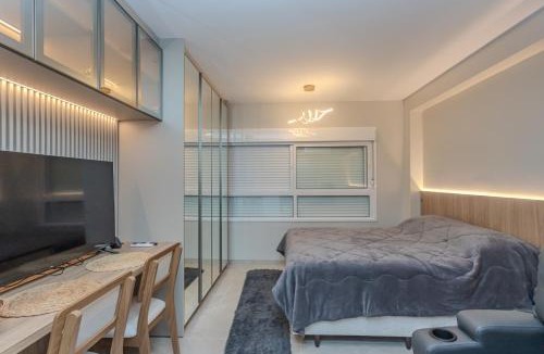 Passo da Areia Apartment | Loft Moderno Cyrela Connect Por do Sol vista Guaiba 14º