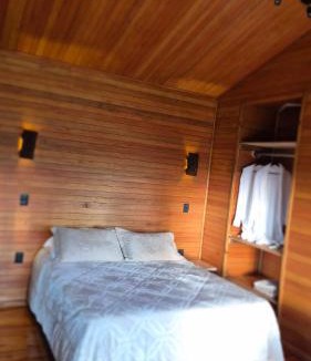 Bom Jardim da Serra Cabin | Chalé casal com Banheira - Cerro Leão Estância