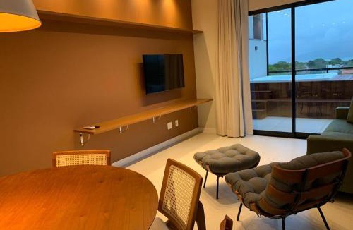 Canto Grande Apartment | Cobertura dois mares churrasqueira e jacuzzi