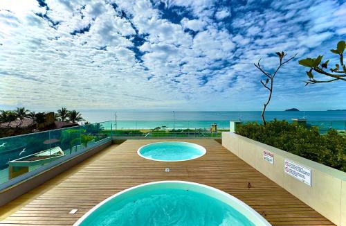 Itacolomi Apartment | Apto 3 Quartos Condomínio Resort Completo Pé na areia com Piscina borda Infinita, Beach Tennis, Academia, Sala de Jogos, Brinquedoteca, Playground e Portaria 24H , Churrasqueira Privativa Reserve Agora e Viva essa Experiência
