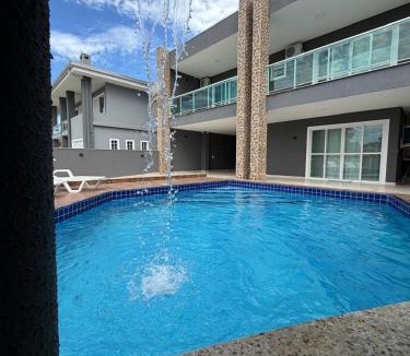 Pontal do Parana House | Casa alto padrão com piscina aquecida a 200 metros da praia em balneário atami