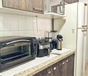 Centro Apartment | Apê Família | Varanda c/churrasqueira | Garagem