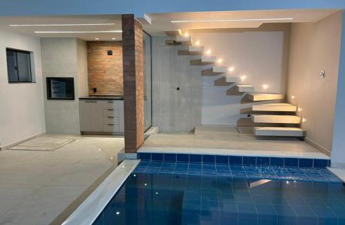 Porto da Roca House | Casa completa em Itaúna - conforto e lazer perto da praia