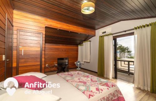 Praia da Armacao do Itapocoroi Villa | Casa com Churrasq. a 220m Praia Vermelha HJ6812
