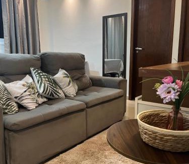 Ocian House | Praia Grande, Ocian Apartamento aconchegante e equipado