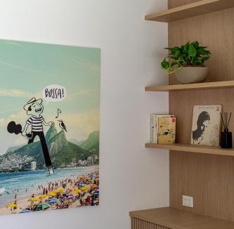 Copacabana Apartment | On the sea Arpoador Beach apartment Ipanema, Copacabana with heated pool and gym