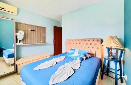 Centro House | Casa de Praia 5 qtos (Suíte Térrea)WiFi+200m Praia