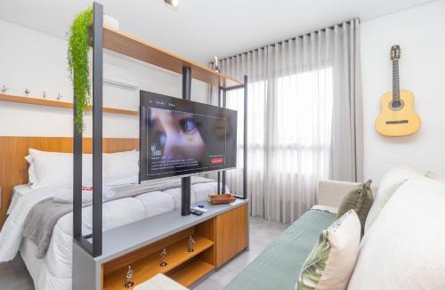Cristo Rei Apartment | Estúdio Completo para 5 Pessoas Com Vaga - EIX0205
