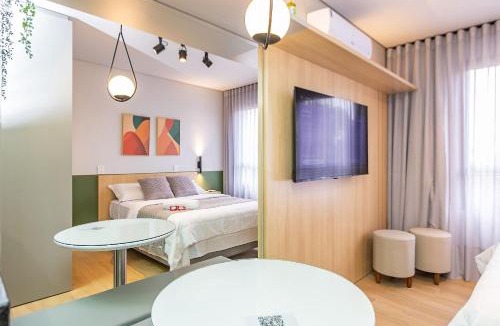 Cristo Rei Apartment | Studio Super Completo em Região Tranquila -EIX0402