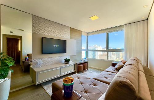 Itacolomi Apartment | Espaço amplo e confortável 3 Quartos, Churrasqueira, Cozinha completa, 180m da Praia, Wi-Fi, vaga de garagem , Piscina