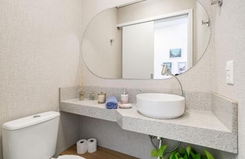 Alto Ribeirao Leste Apartment | With a beautiful view and a pool near the beaches and airport