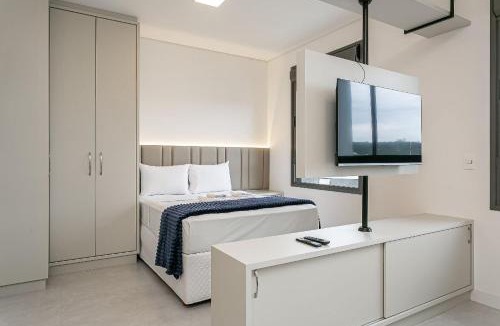 Carvoeira Apartment | 500m da UFSC | Smart TV de 43" #CARV05