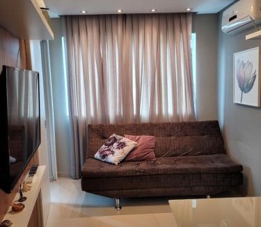 Centro Apartment | Flat beira mar com estacionamento apto 1515