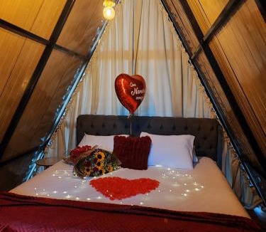 Imbituva Ski Chalet | Chalé 1 com hidro, lareira e café da manhã
