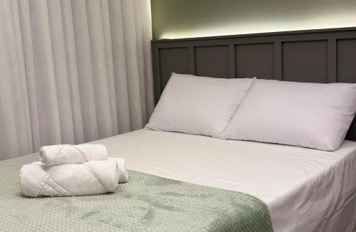 Matriz Apartment | Studio no Batel com Piscina, Academia e Coworking