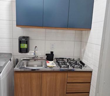 Passo da Areia Apartment | Studio Consulado Americano EUA - American Consulate Studio USA
