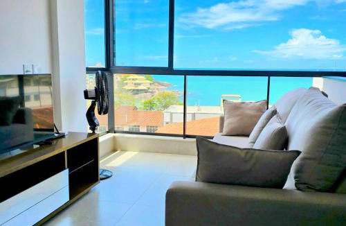 Iriri Apartment | Apt 3Q vista incrível costa Azul 2vgs garagem