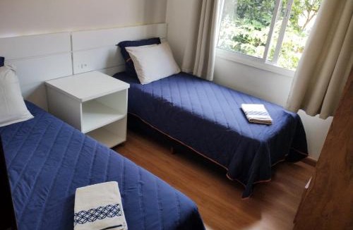 Jardim das Americas Apartment | Casa Curitiba 120m² (1 Suíte e 2 Quartos) com garagem em condomínio