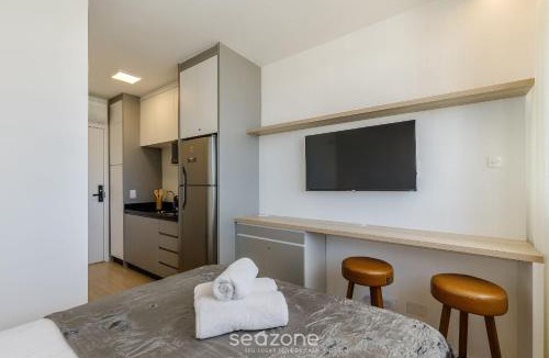 Matriz Apartment | Comfortable and complete stay in downtown Curitiba - ECL