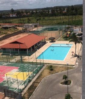 Nossa Senhora do O Apartment | Piscina, Campo, Quadra poliesportiva e Salão festa