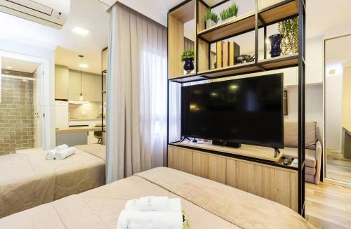 Bigorrilho Apartment | Studio Moderno Ap 56 Soho Life