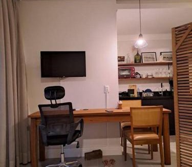 Alto Ribeirao Apartment | Studio moderno e bem equipado próximo à praia