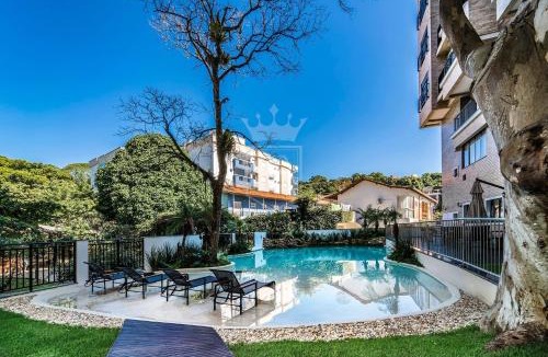Centro Apartment | A07 - Apartamento 301 Bloco 3 - Waldgarten - 50m do mar - Condomínio de alto padrão com piscina e academia.