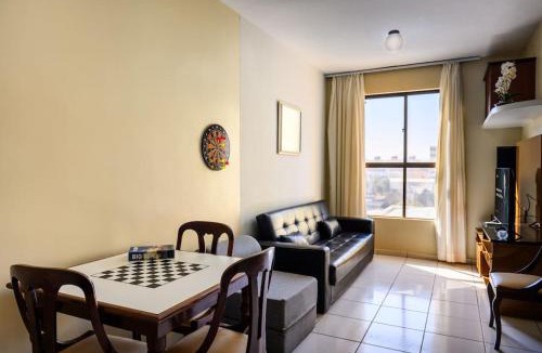 Centro Apartment | Luix Londrina Flat 505, 43 m2, QS, ar quente e frio, c garagem