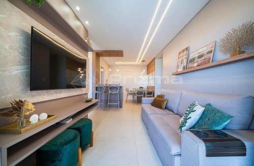 Centro Apartment | 402 Bl 02 Waldgarten Bombinhas - 50 m do Mar e Frente Avenida - Condomínio de Alto Padrão - Piscina - Academia - Salão de jogos