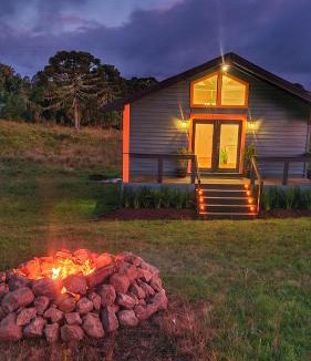 Cambara do Sul Ski Chalet | Cabana Alpaca - Banheira, Lareira e Tranquilidade