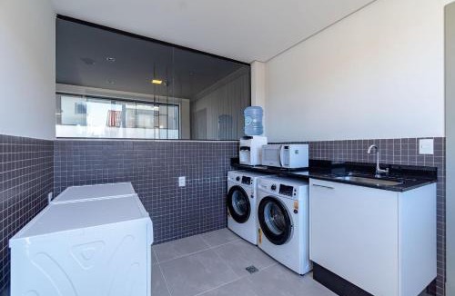 Centro Apartment | Aion 202 - Loft c/cozinha - 50 metros da Praia