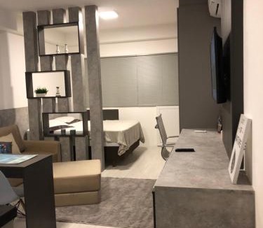 Matriz Apartment | 313- Studio em frente ao shopping Curitiba, Batel