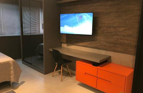 Alto da Rua Quinze Apartment | Estudio completo no coração do Batel