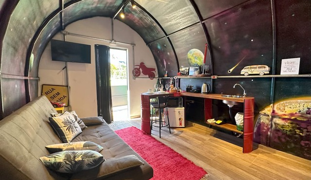 Cabana temática hipster