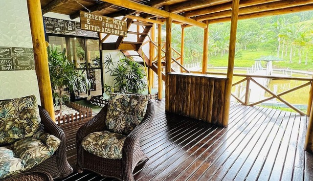 Sitío Rústico do Zizo com Piscina