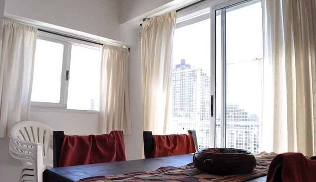 Sunny two bedroom apartment with private terrace