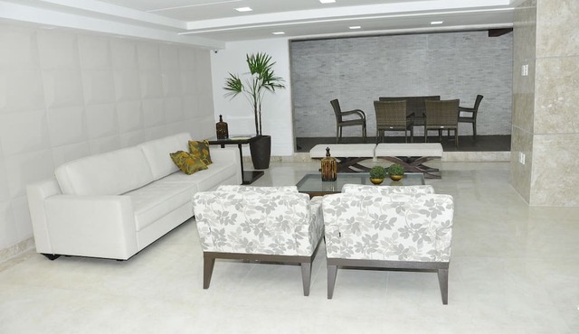 Apartment by the sea, in the best location on Tambaú beach, class A standard in João Pessoa