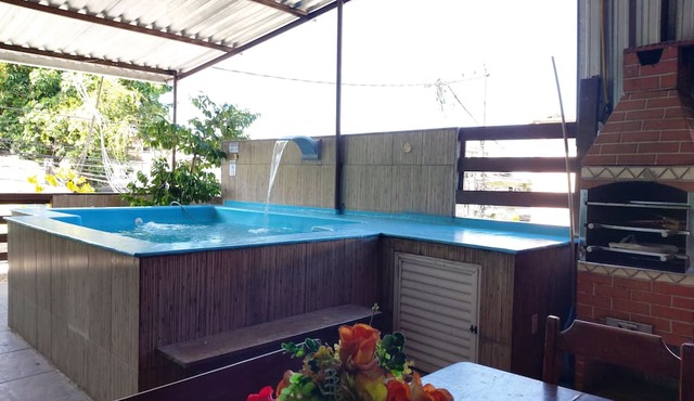 The Beach House/3 minutes from the sea/Cozy/Private pool/Garage in Mangaratiba