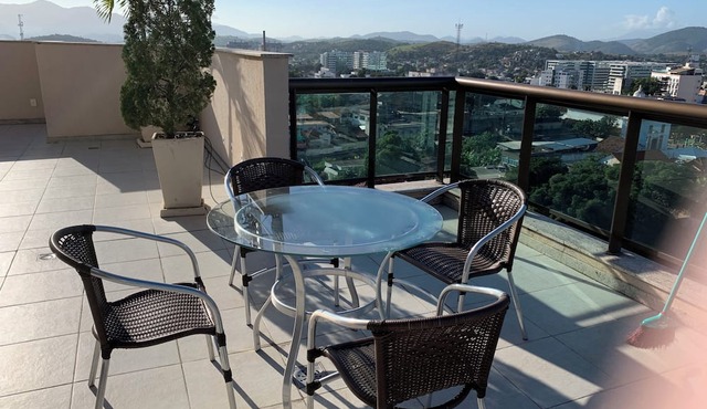 Fully equipped apartment in the Promenade Itaboraí hotel. in Itaboraí