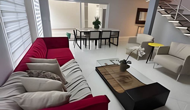 Casa com piscina 5 suites 1 quarto e AC